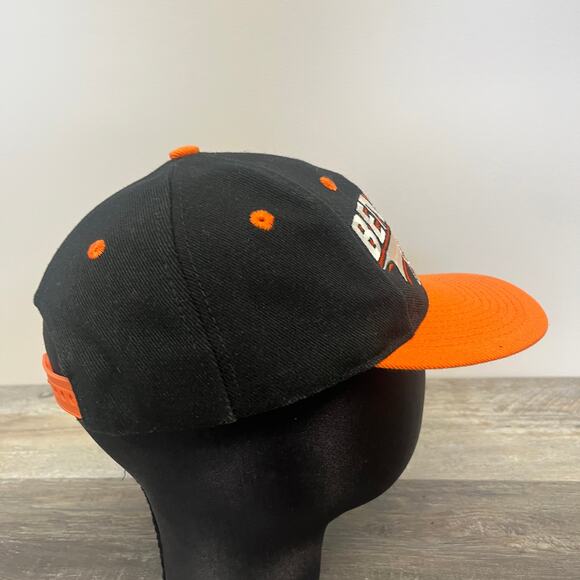 Vintage 90s Logo Athletics Cincinnati Bengals Tiger Black NFL Hat‎ Baseball Cap - Picture 7 of 7